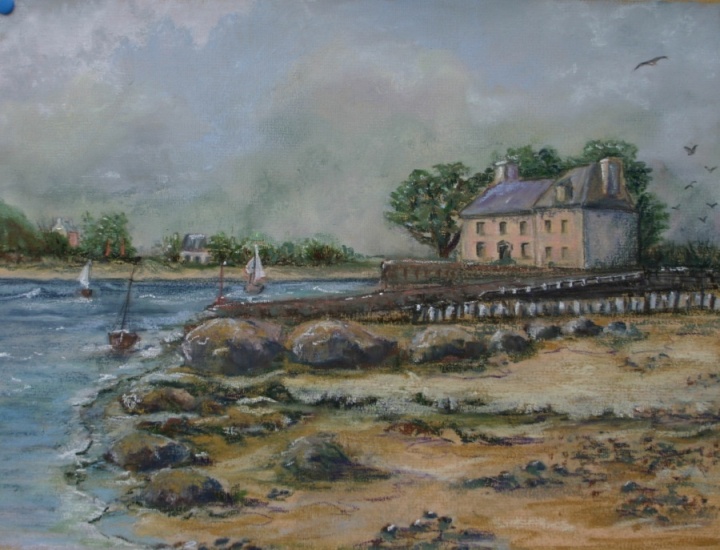 Carantec pastel, Ann  Harrison-Ray