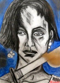 KATANA TRANCHANT , Marie Josephe Kantor, mjk, 