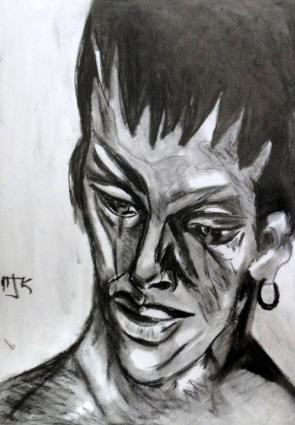 HOMME NOSTALGIQUE, Marie Josephe Kantor, mjk, 