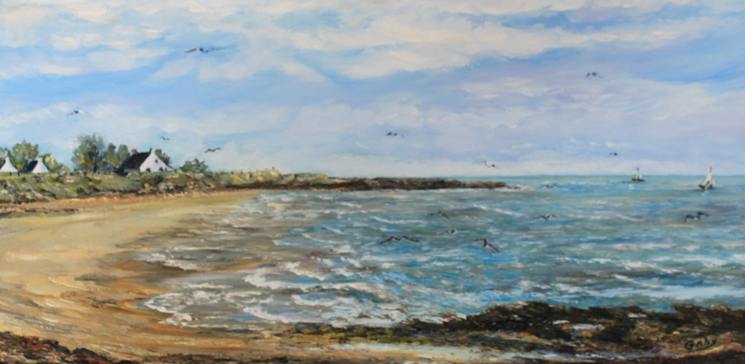 plage St Jaques - Sarzeau, Gaby Denys