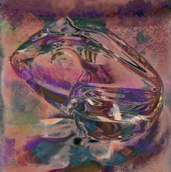 frog cristal, Exposition peinture, manfred la-fontaine,