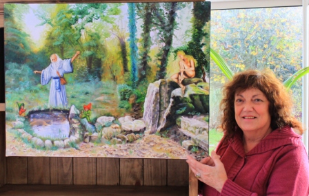 Violette Loyer,  la-fontaine.tv   