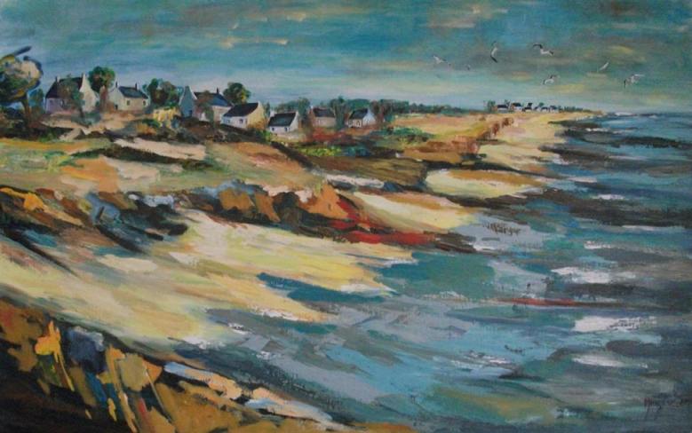 la cte de Plouhinec, Manzano-Cabaillot Fernande