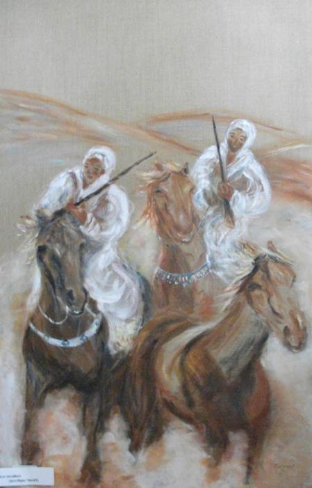 les cavaliers, Manzano-Cabaillot Fernande