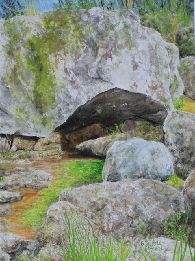 La fontaine de Kermore, Seglien, Pontivy, Gaelle Jeanne Premel