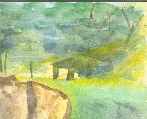 la fontaine de Kermore - Detail, Marie Franoise Prigent